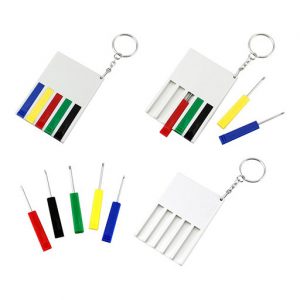 Llavero con Mini Destornilladores