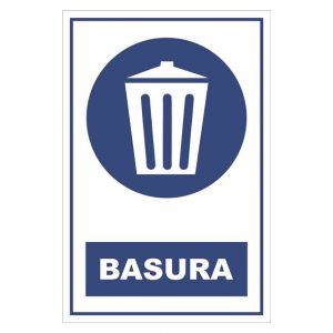 Señalética Basura
