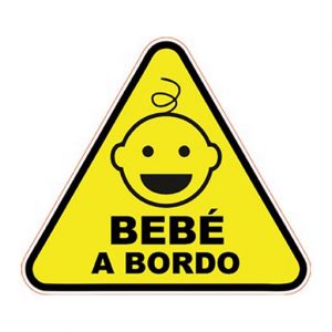 Señalética Bebé a Bordo