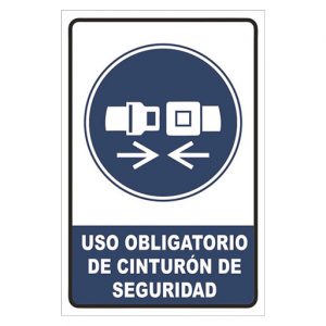 Señalética Cinturón de Seguridad