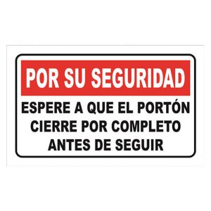 Señalética Por su Seguridad
