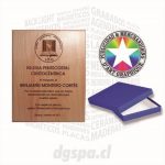 Galvano Biselado 24 x 19 cms.