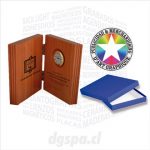 Galvano Libro Grande 11.5 x 15 x 4 cms.