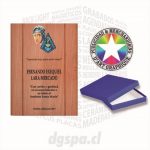 Galvano Standard Carta Grabado Láser e impresión todo color 21 x 28 cms.